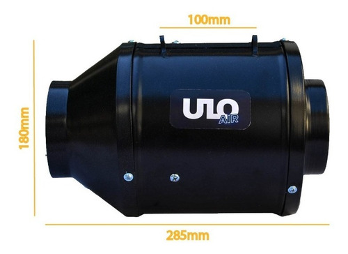 Imagen 9 de 10 de Extractor Turbina Lineal 4 Pulgadas Cultivo Indoor Uloair