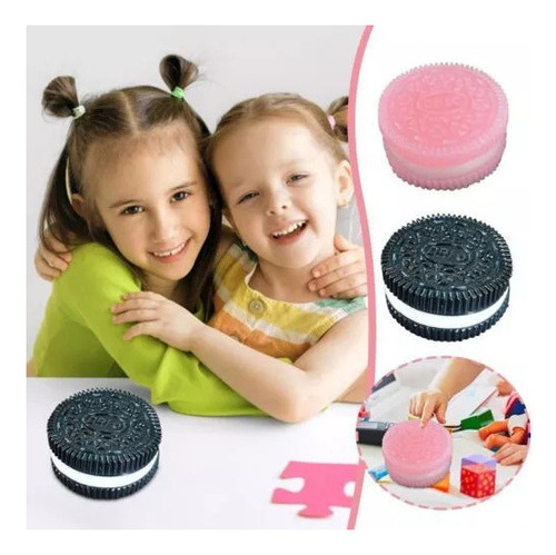 2 Juguetes De Peluche Antiestrés Fufu Taba Oreo Squishy