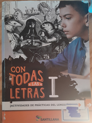 Libro Con Todas Las Letras 1 Actividades Pdl Santillana