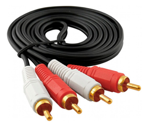 Cable De Audio Estéreo 2 Rca A 2 Rca 1.5m