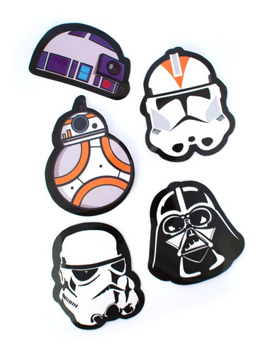 Stickers, Calcomanías, Calcas De Star Wars