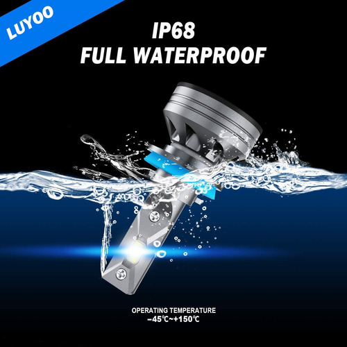 Focos Led Luces Calidad Premium Canbus 10000lm H11 Faros N