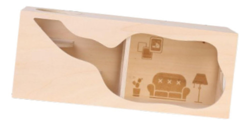 Casa De Madera Para Hámster, Cobertizo Para Mirar, L
