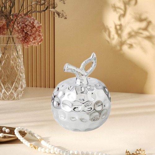 Figurina De Cerámica Decoración De La Estatua Obra Plata