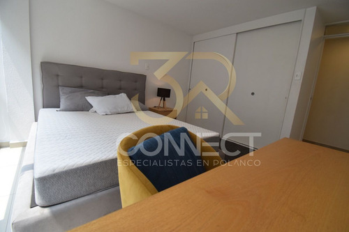 Departamento En Renta En Polanco 4r/2b/1e - Amueblado - 120m2