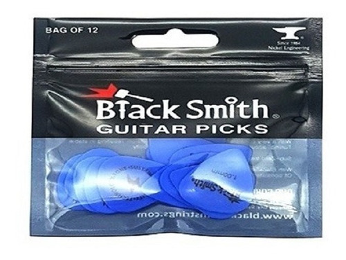 Puas Para Guitarra Blacksmith 1.00 * 12 Unidades Standard