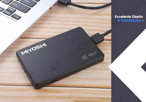 Imagen 3 de 10 de Carry Carrier Disk Usb 3.0 Sata Case Disco Rigido 2.5 + Kit