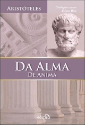 Da Alma De Anima - Aristoteles - Edipro