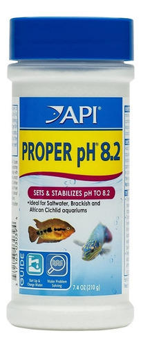 Api Proper Ph 8.2 210g Tamponador De Água Doce Para Aquários