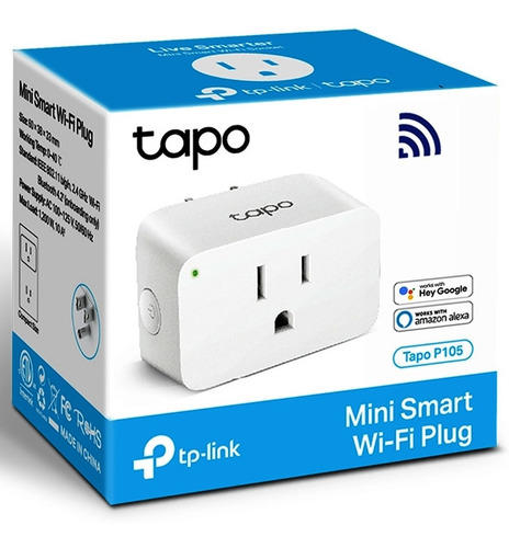 Enchufe Smart Wifi 1800w Tapo P105  Alexa Google Tp Link