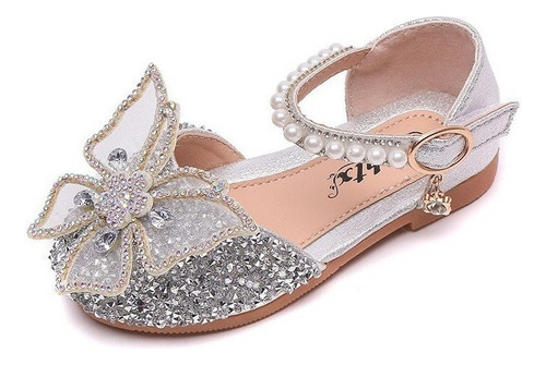 Sandalias Diamantes De Imitación Niña, Zapatos De Princesa
