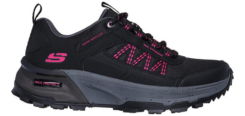 Zapatilla Mujer Max Protect Legacy Negro Skechers