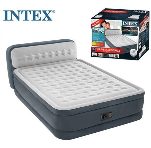 Cama Colchon Inflable Intex De 2 Plazas