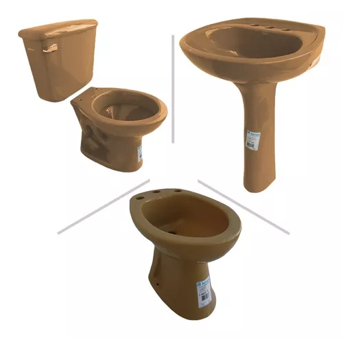 Juego Baño Completo Griferías Accesorios Sanitarios Ferrum – Sanitarios Guti