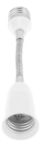 4 Adaptadores De Extensión Flexibles E27 A E27 De 180 Mm, Lu