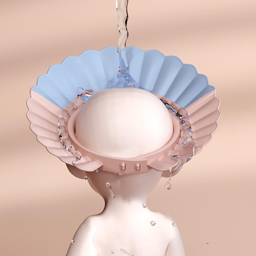 Gorro De Baño Suave Ajustable Niños Loto Rosa Color Nombre Del Diseño