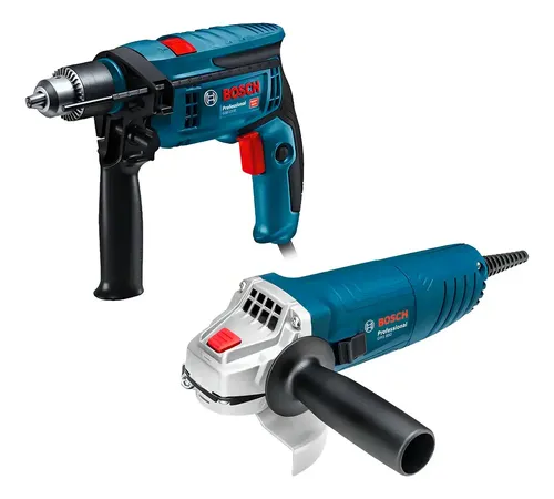 Rotomartillo Bosch Gsb13re 750w + Miniesmeriladora Gws850 850w