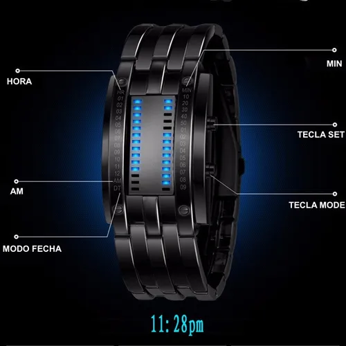 Leer reloj binario hotsell