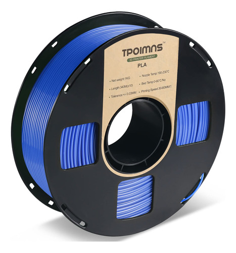 Tpoimns Filamento De Acido Polilactico De 0.069 in, Filament