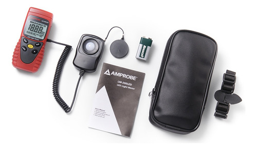 Luxómetro Digital Para Fuentes Led Amprobe Lm-200led
