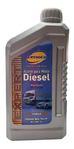 Aceite Para Motor Diesel 15w40 Venoco