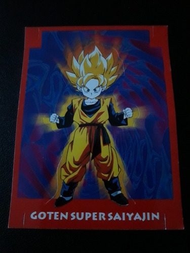 Dragon Ball Z5 1999. Figurita Armable. Goten Super Saiyajin!