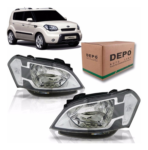 Par Farol Kia Soul 2009 2010 2011 2012 Depo