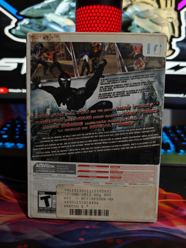 Spider-man Web Of Shadows Nintendo Wii (Reacondicionado)