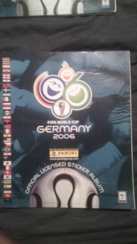 Álbum Panini Mundial Alemania 2006 Nuevo Vacio