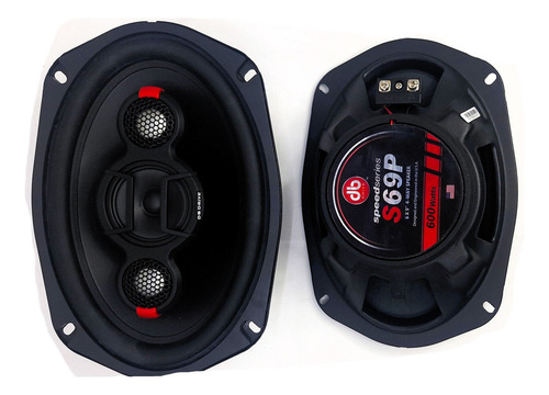 Bocinas Coaxiales Db Drive S69p 250w Rms 6x9 Pulgadas 4 Vías