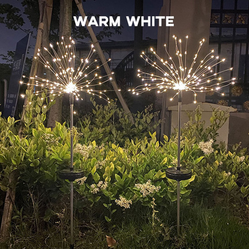 150 Luces Led Solares Para Fuegos Artificiales, 2 Modos, 2 U