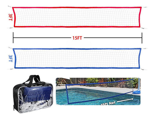 Red De Voleibol For Pool, Red De Malla Para Pelota De