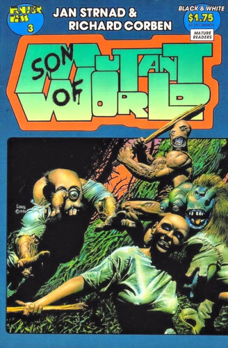 Son Of Mutant World #3 (1990) Richard Corben / Ficção Terror