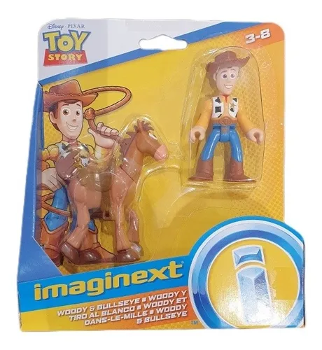 TOY STORY FIGURA BASICA WOODY Y TIRO AL BLANCO