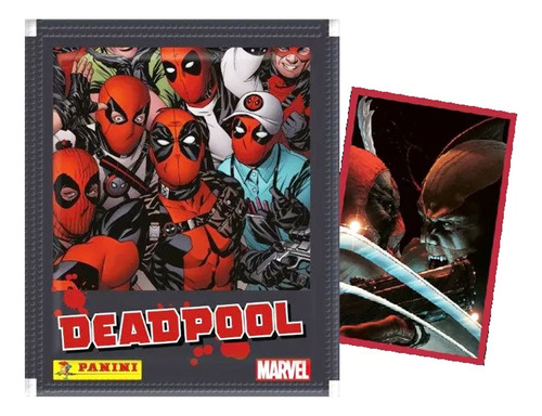 120 Figurinhas Deadpool Marvel Uma História Em Quadrinhos