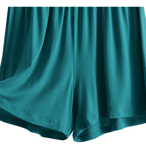 Pantalones Cortos De Verano Con Cintura Elástica Y Cintura D