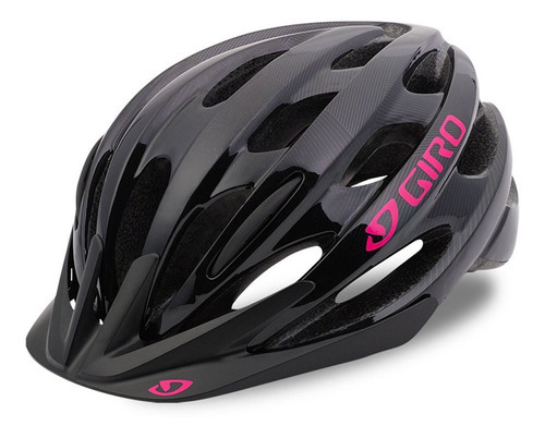 Capacete Ciclismo Feminino Giro Verona Com Viseira Preto E R Tamanho Unico