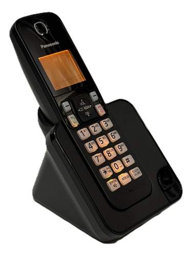 Telefono Inalambrico Altavoz Caller Id Marca Panasonic Negro