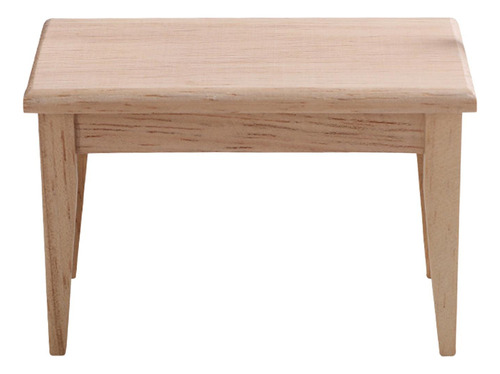 6 Juego De Muebles Para Casa De Muñecas, Mesa De 6 Piezas