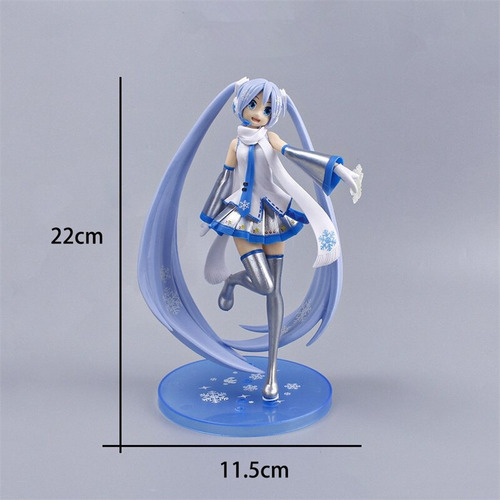 Figura Miku Hatsune Vocaloid Copo De Nieve Estrella Pop