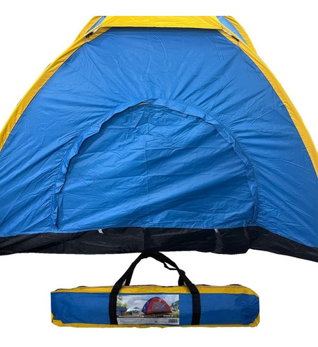 Barraca 6 Pessoas Acampamento/camping Azul - Resistente