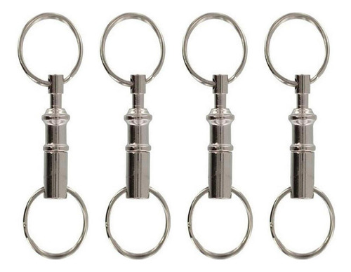 4x Separa Os Anéis De Chaves Do Chaveiro Do Chaveiro Para O