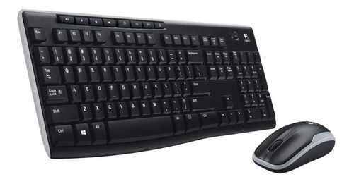 Imagen 6 de 9 de Kit de teclado y mouse inalámbrico Logitech MK270 Español Latinoamérica de color negro
