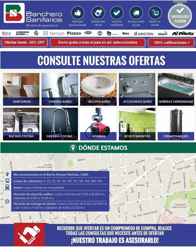 Vanitory Roca Diverta + Grifería Fv Triades Lavat De Pared P