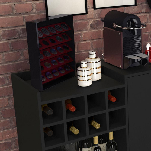 Aparador retro Outback de Rpm Furniture para habitación tipo buffet, color negro