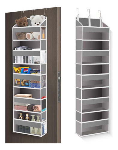 Organizador Colgante De Puerta 5 Contenedores 10 Bolsillos Color