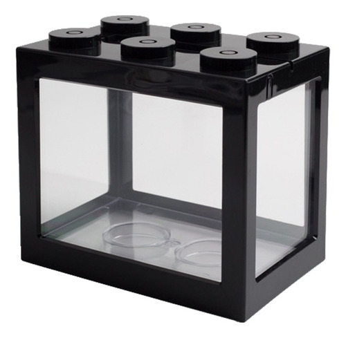 Imagen 2 de 9 de Mini Tanque De Peces Usb De Escritorio Led Kit De Acuario Ne