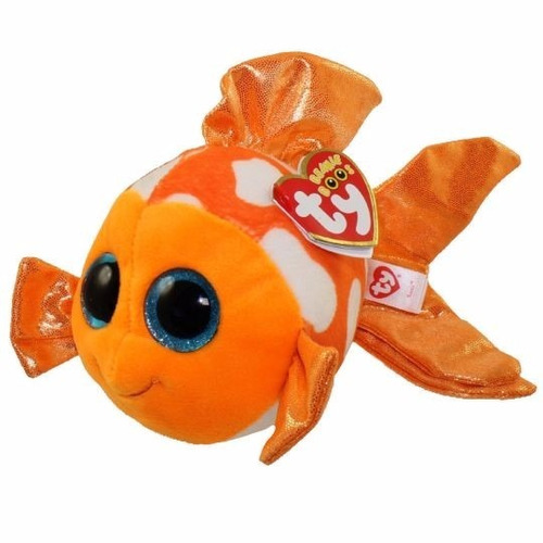 Pelúcia Beanie Boos Sami Peixe Laranja Nemo Ty