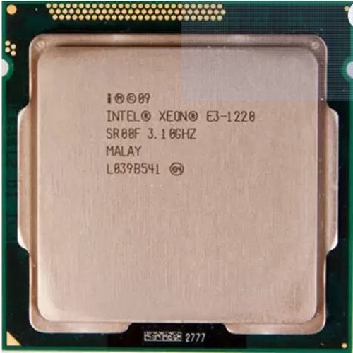 Intel Xeon E3-1220 - 3.1ghz Até 3.40ghz-4 Cores - Cache 8mb