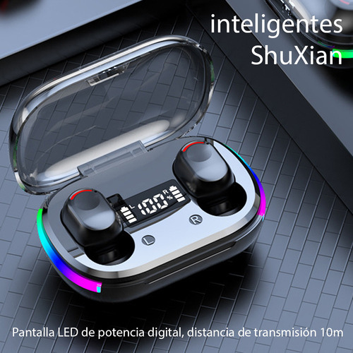 Audífonos Inalámbricos Bluetooth De Pantalla Digital In-ear